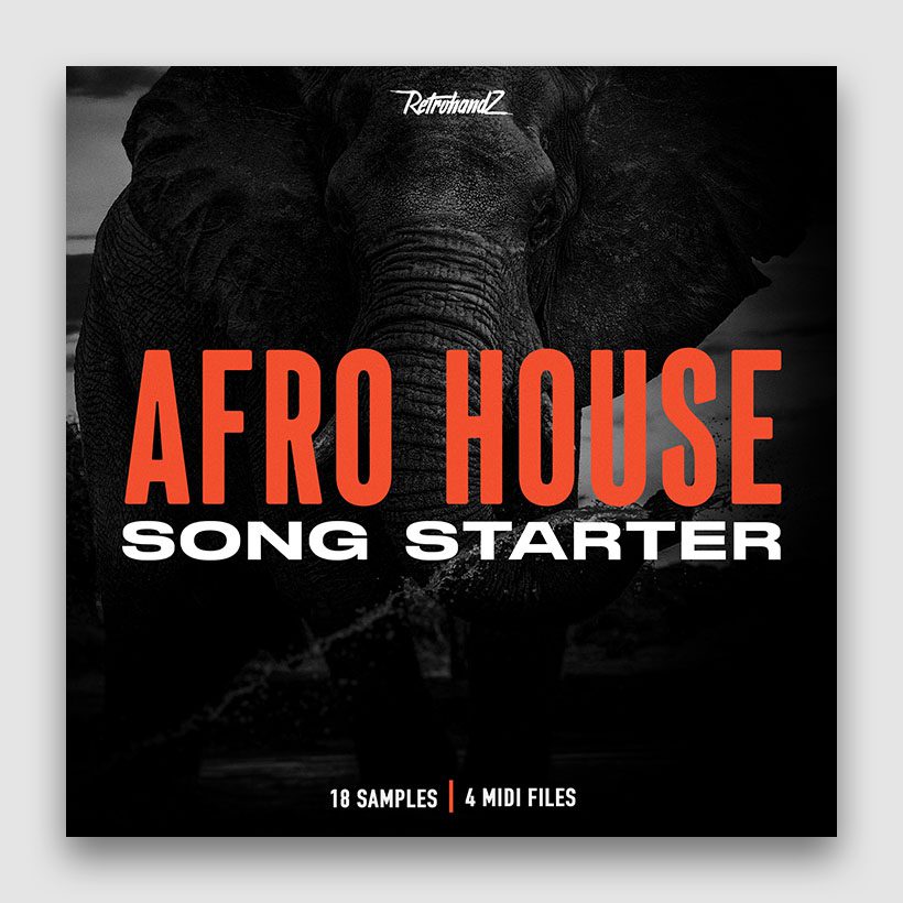 Retrohandz Afro House Song Starter free sample pack artwork