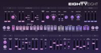 EightyEight by Morphoice free Jupiter-8 synth VST plugin interface