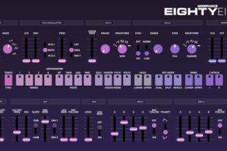 EightyEight by Morphoice free Jupiter-8 synth VST plugin interface