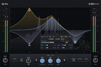Jeesonic EQ Pro free dynamic EQ VST plugin interface