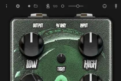 GRIM3 by Aurora DSP free overdrive VST plugin interface