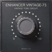 ENHANCER VINTAGE-73 by noshigeSound free vintage high-shelf enhancer plugin interface