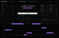 ABYZOR Genesis free MIDI generator VST plugin interface