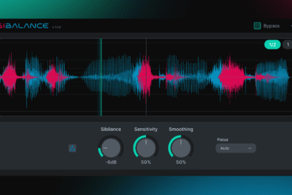 Sibalance by nClear free vocal de-esser VST plugin interface