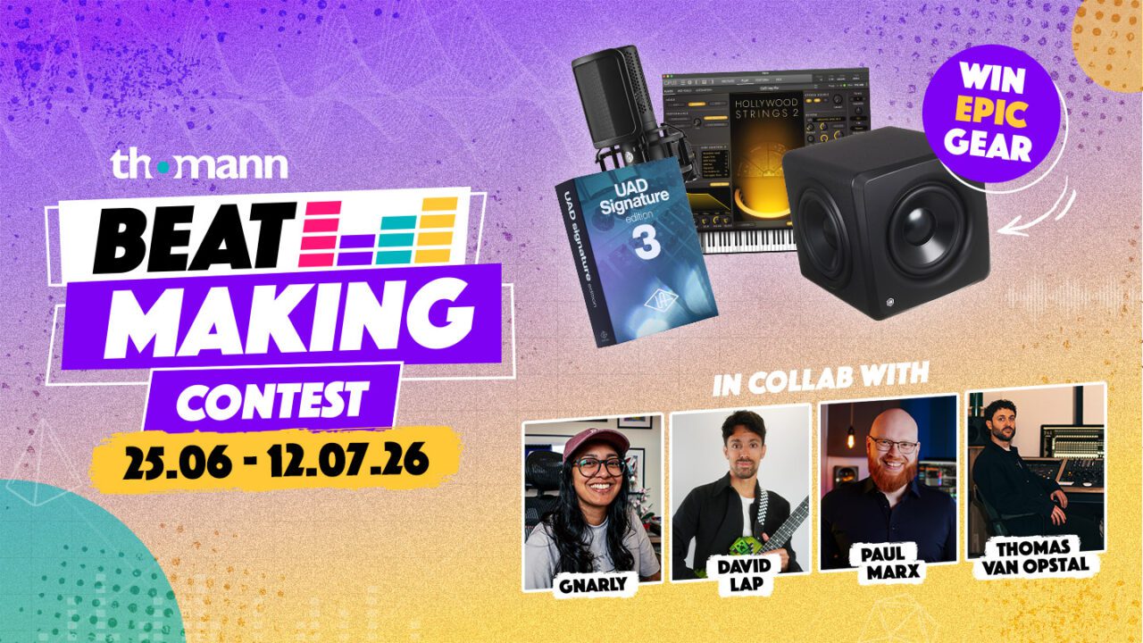 Thomann Beatmaking Contest 2026 free sample pack