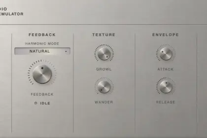 Feedback Emulator by veles.audio free guitar feedback VST plugin