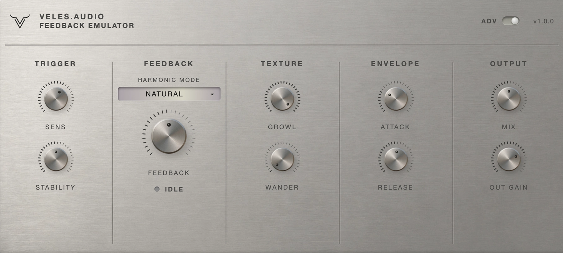 Feedback Emulator by veles.audio free guitar feedback VST plugin