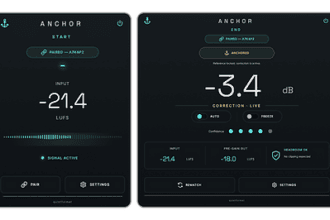 ANCHOR by quietformat free mix balance preservation VST3 plugin interface