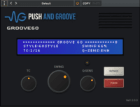 GROOVE60 free MIDI timing plugin by Push and Groove