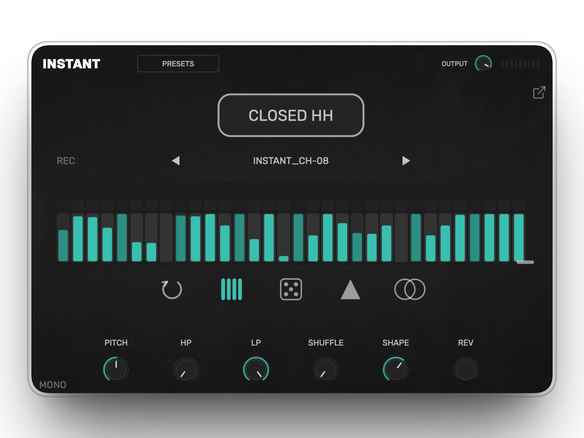 Instant free drum sequencer plugin by TerminalVST