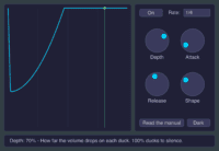 Little Duck free sidechain ducker plugin by Snorkel Audio