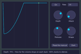 Little Duck free sidechain ducker plugin by Snorkel Audio