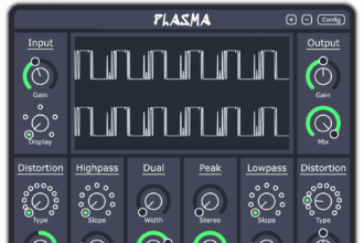 Plasma free distortion VST3 plugin by Dimethoxy