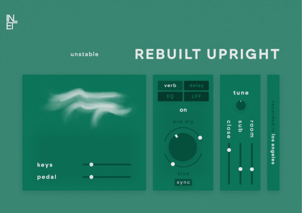 REBUILT FREEBIE by Inlet Audio free resonant piano library for Kontakt