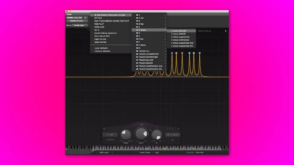 72 free FabFilter Pro-Q 3 presets by Rob Walker