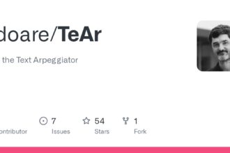 TeAr free polyrhythmic MIDI arpeggiator plugin by FX-Mechanics