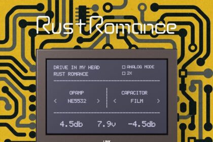 Drive in my head by Rust Romance free saturation VST plugin