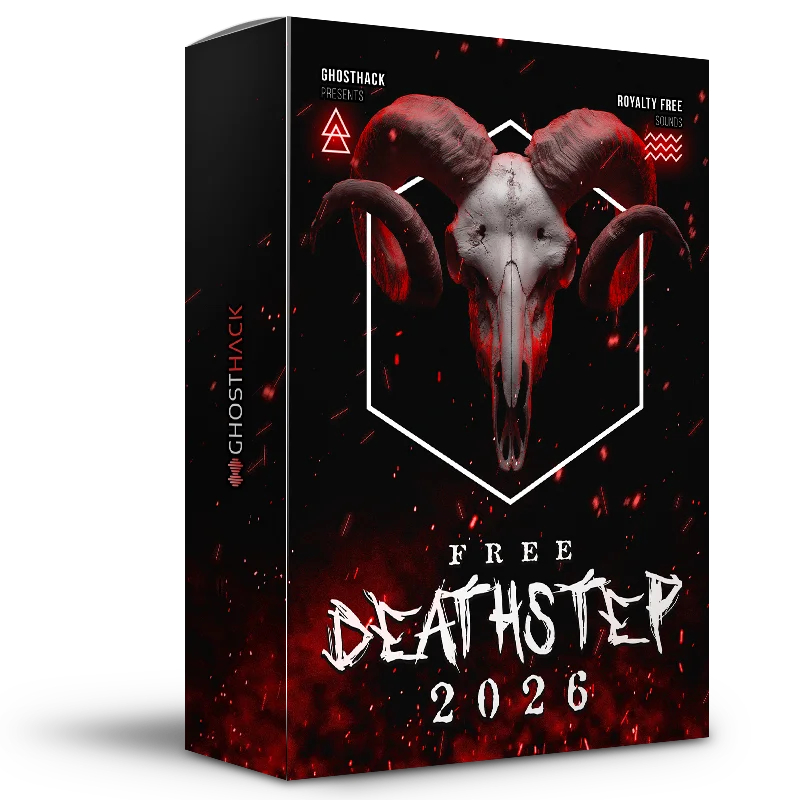 Ghosthack Free Deathstep Sounds 2026 royalty-free sample pack