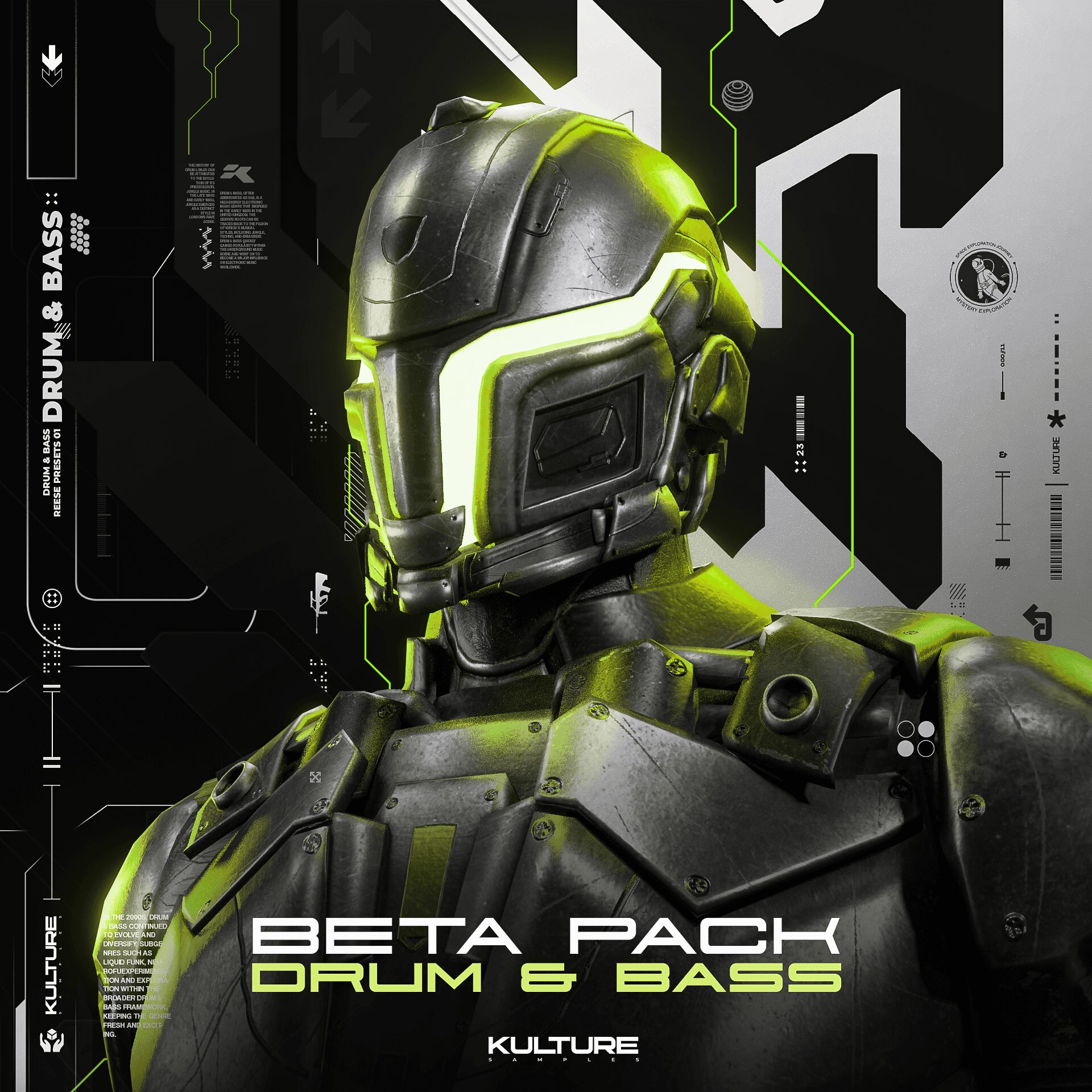 KULTURE DnB Beta Pack with 134 free Drum and Bass production files