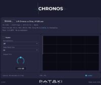 Chronos free double-precision convolution VST3 plugin by Pataki Audio