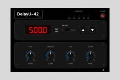 DelayU-42 free vintage delay VST plugin by MKS Mixing