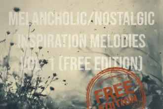 Melancholic Nostalgic Inspiration Melodies Vol 1 by Faded Notes free lo-fi ambient sample pack