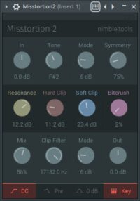 Misstortion 2.3 free Hardstyle distortion VST plugin by Nimble Tools