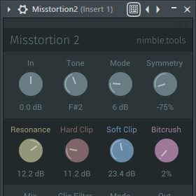 Misstortion 2.3 free Hardstyle distortion VST plugin by Nimble Tools