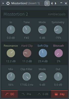 Misstortion 2.3 free Hardstyle distortion VST plugin by Nimble Tools