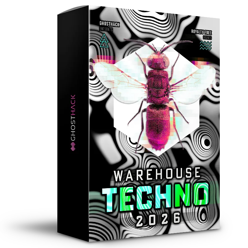 Free Warehouse Techno Sounds 2026 sample pack by Ghosthack