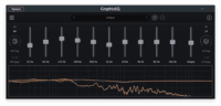 GraphicEQ by SocaLabs free 10-band VST equalizer plugin interface