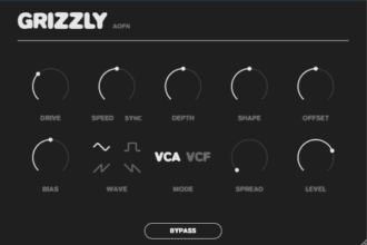 Grizzly free stereo modulation VST3 plugin by AOFN Audio