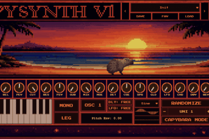 CapySynth free synthesizer VST3 plugin by Capybara Software