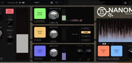 NanoMix by FKFX Audio free humanizer VST plugin