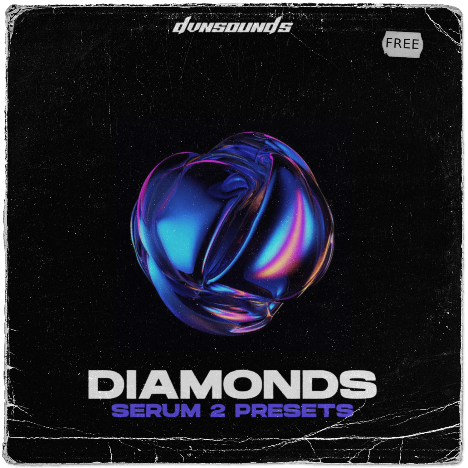 DIAMONDS free Serum 2 preset bank by DVNSOUNDS for dark Trap and Hip-Hop production