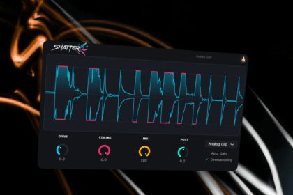 Shatter Clip free visual clipper plugin by Golden DSP