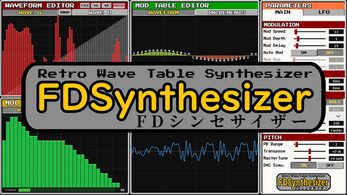 FDSynthesizer free synth VST plugin