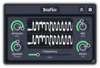 Disflux by Dimethoxy Audio free phase dispersion VST3 plugin interface