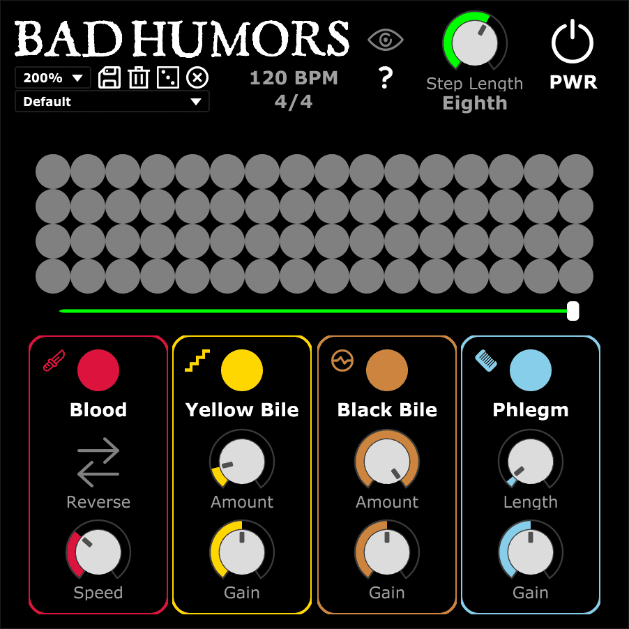 Bad Humors free glitch sequencer VST plugin