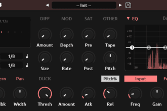 QDelay free dual delay VST3 plugin by Tilr