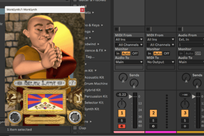 MonkSynth free vocal synthesizer VST3 plugin by JonET