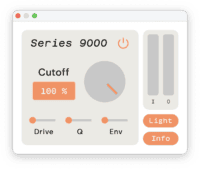 Series 9000 free filter VST plugin by Sketch Audio