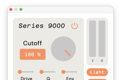 Series 9000 free filter VST plugin by Sketch Audio