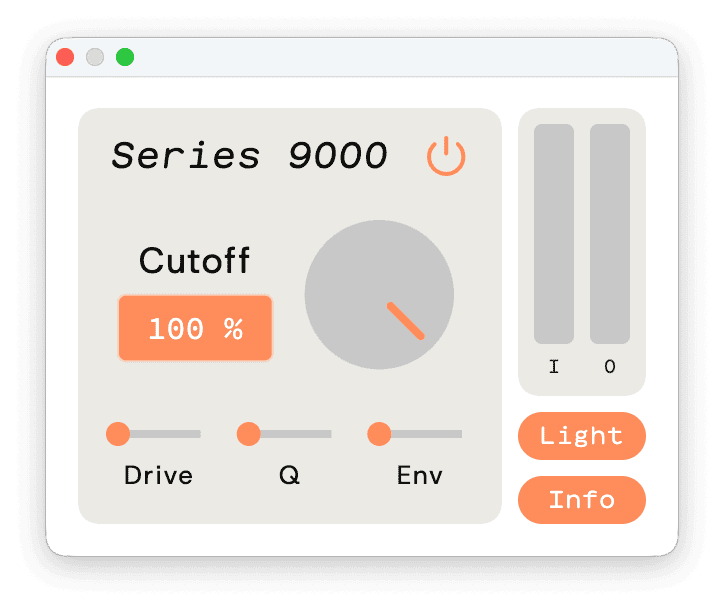 Series 9000 free filter VST plugin by Sketch Audio