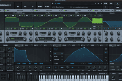Serum 2 synthesizer interface for free Indie Dance and Tech House presets