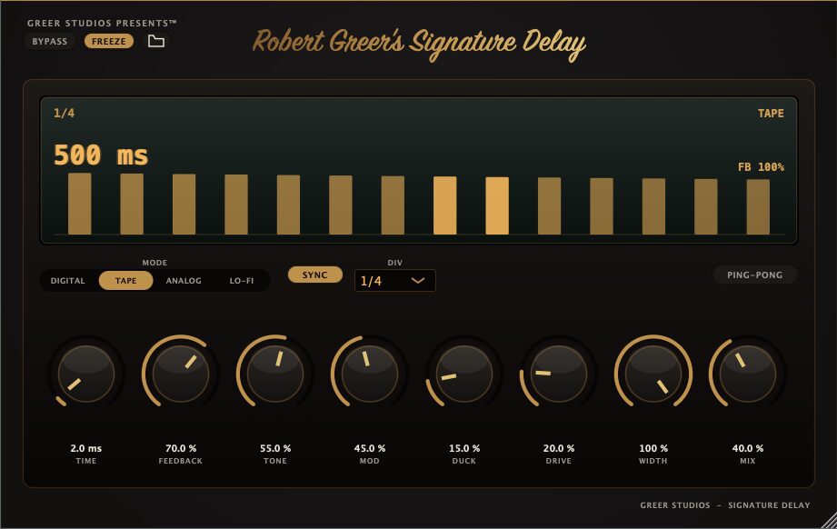 Signature Delay