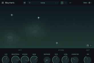 SkyVerb by kelegorm free spatial reverb VST3 plugin interface