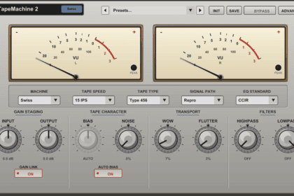 TapeMachine 2 free tape emulation plugin by Dusk Audio