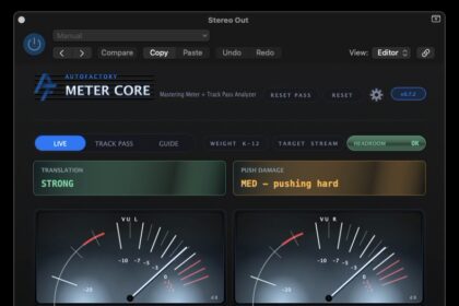 Meter Core free mix translation meter plugin by AutoFactory Audio