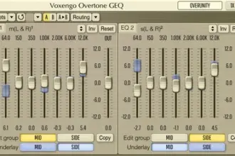 Overtone GEQ Screenshot
